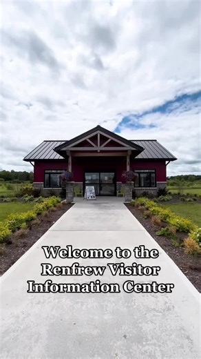 Renfrew Visitor Information Center #Explore #Travel #Visit #Renfrew #Ontario #Canada #MustSeePlaces #FYP #Tourism