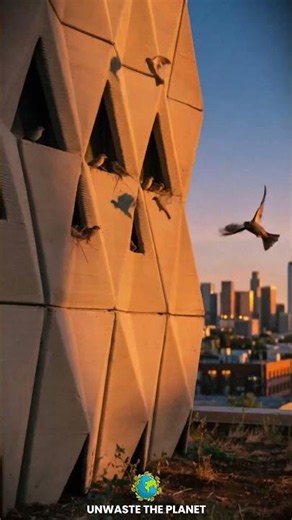 This Building Is Secretly Saving Wildlife! 🐦🏙️