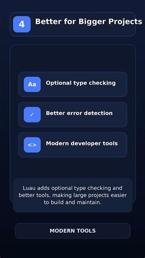 Why Roblox uses Luau?