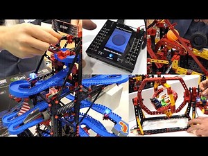 Fischertechnik Crazy Reactions/Rides, Fairground, Smart Robots, TXT 4.0 - Toy Fair 2023 Interview