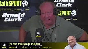 ✈️ Brazil: “I was on a flight to Greece.” 🍺 Brazil: “The stewardess said to me ‘there’s your second and final drink’.” ❌ McCoist: “To be fair, you hadn’t taken off yet!” Ally has absolutely done Alan here 🤣 Superb 👏 | talkSPORT