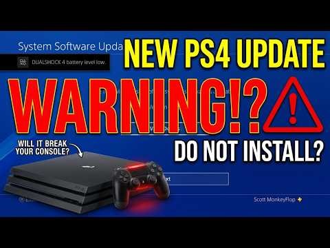 PS4 System Software 13.50 Update INFO and Concerns "PS4 2026 Firmware Update"