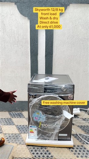 🔥 SKYWORTH 12KG WASH | 8KG DRY 🔥 💰 61,000 ONLY All-in-One Wash & Dry Combo 🧺🌬️ ✨ 1Hr Wash/Dry ✨ Quick 15’ ✨ Air Wash ✨ Sterilization ✨ Eliminate Mite ✨ i-Dos (Auto Detergent System) ✨ Temperature Control ✨ Spin Speed Control ✨ Rinse Function ✨ Dry Function ✨ Tub Clean ✨ Child Lock ✨ Multiple Programs (Cotton, Mix, Delicate, Wool, Down Jacket & More) Big Capacity. Smart Features. Powerful Performance. 💪🔥 #fyppppppppppppppppppppppp #kenyantiktok🇰🇪 #nairobi #affordable #washingmachine