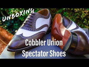 Unboxing Cobbler Union Spectator Shoes