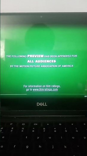 Disney MPAA Trailer Ident (Green Band) (2001-2007) #1 (June 19, 2001-November 20, 2007)