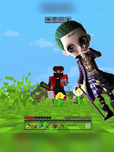 minecraft but How can you control Grandpa? #minecraft #shorts #funny