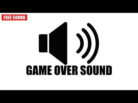Ultimate Game Over Sound Effect (Free Sound Effect) - no copyright SFX