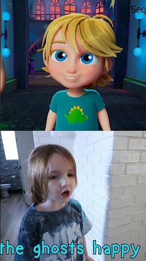 iTS HERE!! rainbow ghost animation! Adley escape cartoon portal house! ➡️ ‪@SpacestationAnimation‬