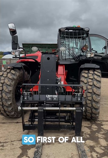 Manitou 735 Telehandler Pre-Start Safety Checks