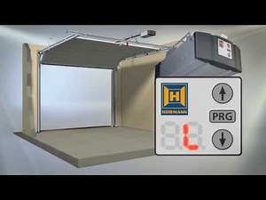 Hörmann installationsguide: Programmering av Supramatic E3 portmotor