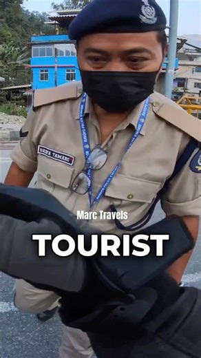 I’m confused now!😳👮🏻‍♂️🇮🇳 #permit #police @MarcTravels #tourist #india #sikkim