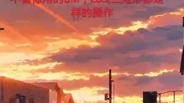 BM软件使用教程