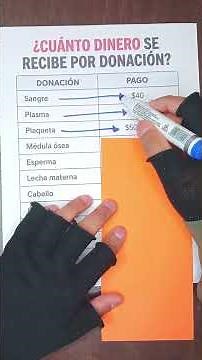How much do they pay for donating blood