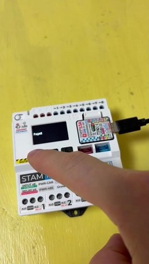 M5 Stack.STAMPLC Demo4