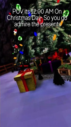 POV it’s 12:00 AM so you go admire the presents… #gorillatag #gtag #vr #shorts #roadto10k