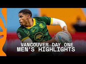 South Africa UNSTOPPABLE in Vancouver 🔥 | HSBC SVNS Vancouver 2026 | Day One Men's Highlights