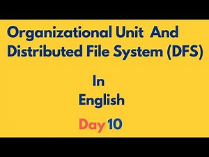 Mastering Organizational Units & DFS: A Complete Guide to File Management in Active Directory