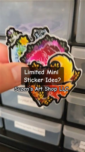 Limited Sticker Collection Idea // Drawing Art #suzensartshop