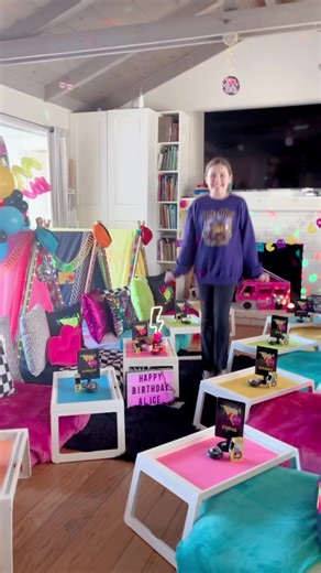 Luxury 80s Style Slumber Party Tent Ideas for Girls