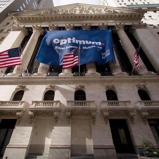 Big news: we’re rolling under one name now. Altice USA → Optimum 💙🧡 Same fiber internet, mobile, and TV you count on, one great name. Here’s to what’s next! 🚀 #WeAreOptimum #OneOptimum | Optimum