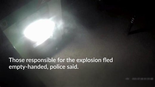 Man who blew up cash machine jailed for eight years