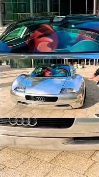 SILVER ARROW - AUDI AVUS QUATTRO #audi #automotive #shorts #sportscar