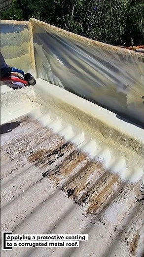 Roof Coating Application
