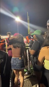 Girl Waited Till Crush’s Game Ended To Hug Him 🤗❤️🏈