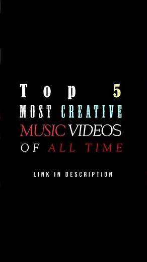Top 5 Most Beautiful Music Videos IN HISTORY! 🎬✨ #music
