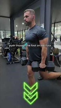 Dumbbell Bulgarian Split Squat Tutorial