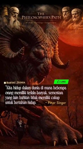 Peter Singer #filsafat #filsuf #tokohdunia #petersinger