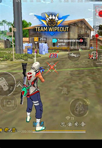 Como identificar jogador com puxada automática no Free Fire