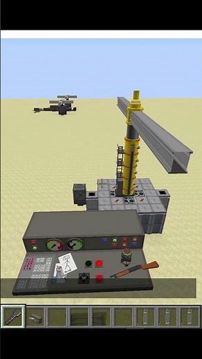 RBMK Crane Guide HBMs Mod || How to use the RBMK Crane for Fuel Loading / Unloading || #shorts