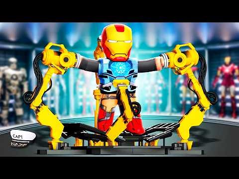 NEW IRON MAN GAME is AWESOME in ROBLOX!? (Project Mechanic)