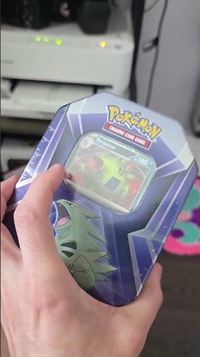 Tyranitar Trading Card Review Pokémon