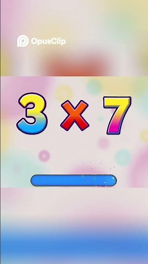 ¿Cuánto es 3×7? 🤔 | Reto de multiplicaciones
