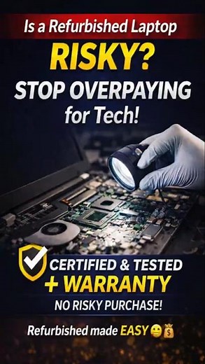 Is Buying a Refurbished Laptop Risky? Here’s Why You Get Warranty | Stop Overpaying for Tech
