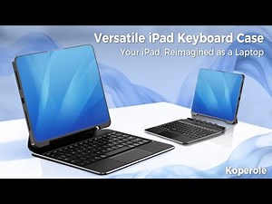 Koperole Smart iPad Keyboard Case Setup & Test – Best iPad Accessory 2025!
