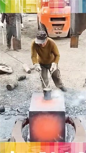 Massive Hammer Forging Insane Power! 🔥 #Forging