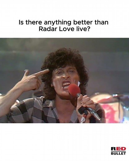 Louder, faster, heavier — Radar Love was made for the stage. ⚡🎸 #shorts