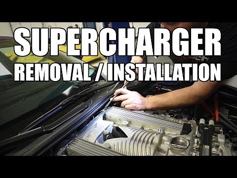 How to Remove and Install your Supercharger