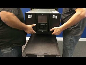 HP MSL6480 Control Chassis Replacment Video