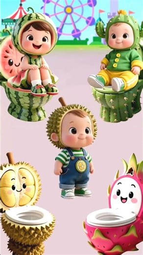 I pooped while sitting on my toilet #cartoon #shortvideo