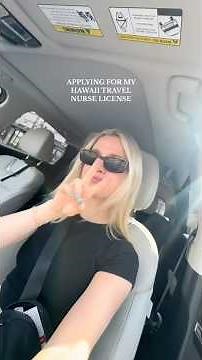 APPLYING FOR MY HAWAII TRAVEL NURSE LICENSE #hawaii #travelnurse #nursing #dayinmylife #nursingjobs