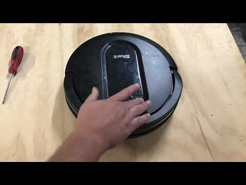 Shark IQ 1001 series robot vacuum cleaner tear down video