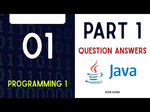 Review Question [1] - Programing 1 (Java)