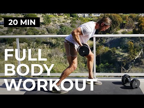 20 Minute Full Body Dumbbell Workout NO REPEAT