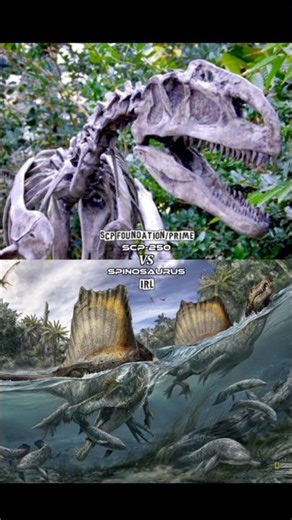 SCP-250 vs Spinosaurus (IRL) |#scpfoundation
