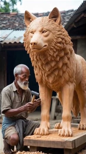 Howl in Timber: The Majestic Wolf #shortvideo #cristianoronaldo #aiart #cultural #viral