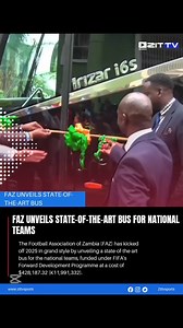 The Football Association of Zambia (FAZ) has set the tone for the brand new year by officially unveiling a modern, state-of-the-art bus for the national teams, which aims to address logistical challenges in Zambian football. | ZIT TV Sports